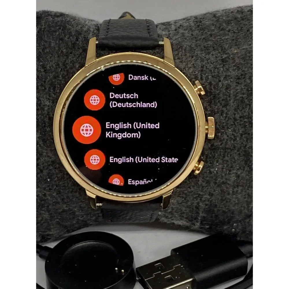 Fossil Gen 4 Authentic Digital Dial Smart Watch Custom Band FTW6031 BA300